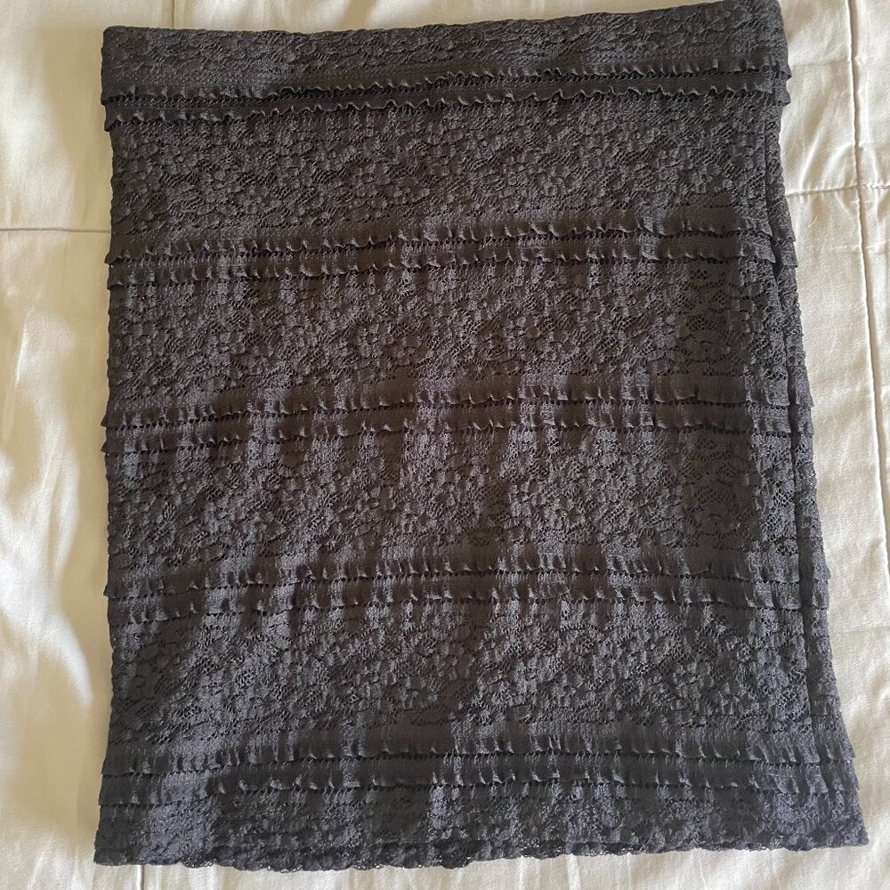 Vintage Forever 21 Lace Spandex Mini Skirt Size S